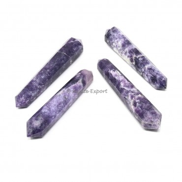 Lepidolite Double Terminated Point