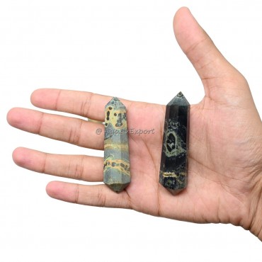 Kambaba Jasper Double Terminated Point