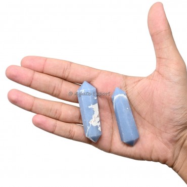 Angelite Double Terminated Point