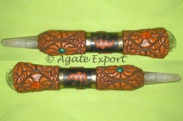 Tibetan Wands from Agate Export