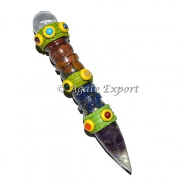 Orgone Tibetan Chakra Healing Wands