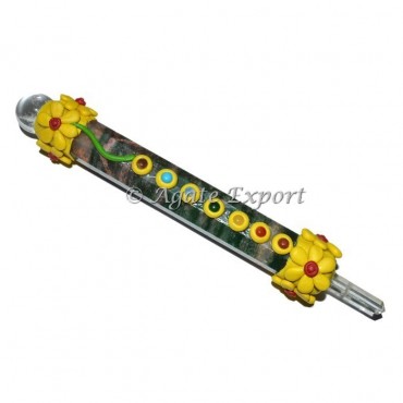 Fancy Jasper Chakra Tibetan Wands