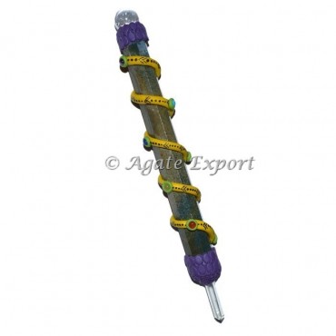 Fancy Jasper Tibetan Chakra Wands