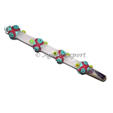 Rose Quartz Tibetan Chakra Healing Wands