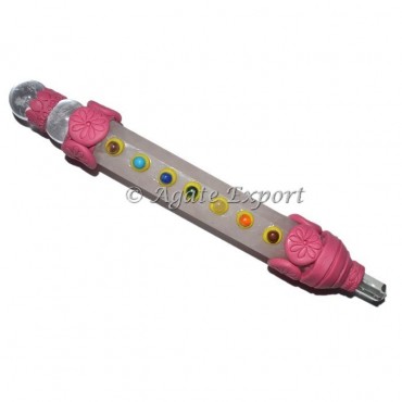 Rose Quartz Tibetan Wands