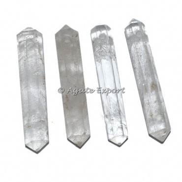 Crystal Quartz Double Point Focal Pendants