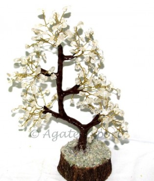 Crystal Quartz 180 Chips Tree