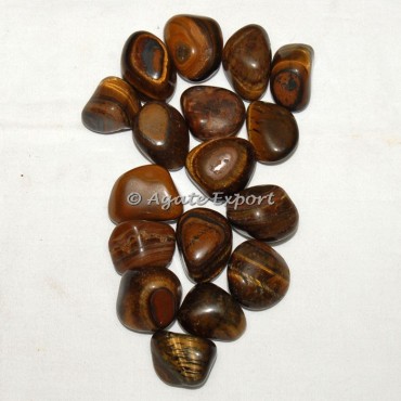 Tiger Eye High Quality Tumbled Stones