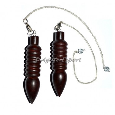 Rose Wood Isis Pendulums