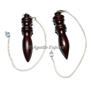 Rose Wood Egyptian Carved Pendulums