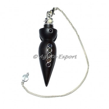 Rose Wood Chakra Pendulums