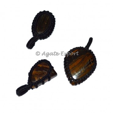 Tiger Wrap Pendants