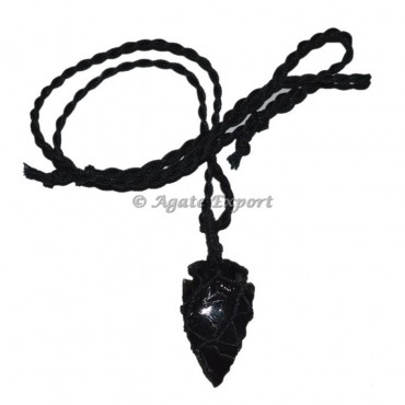 Black Obsidian Wire Wrapped pendants