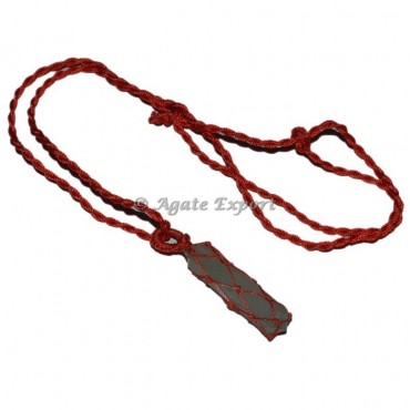 Green Aventurine Pencil Wire Wrap Pendant