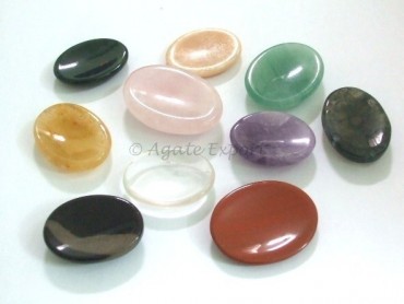 Mix Gemstone Worry Stone
