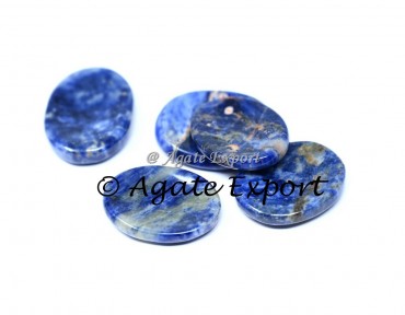 Blue Sodailite Worry Stone