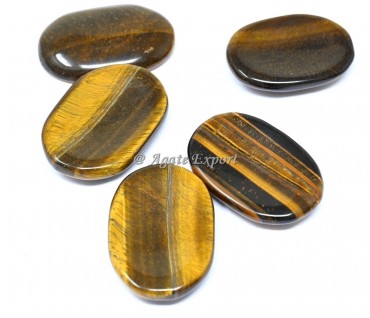 High Quality Tiger Eye Worry Stone