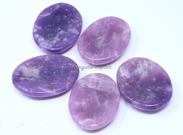 Lepidolite Worry Stone