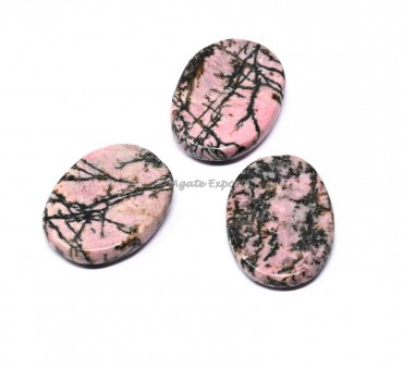 Rhodochrosite Worry Stone