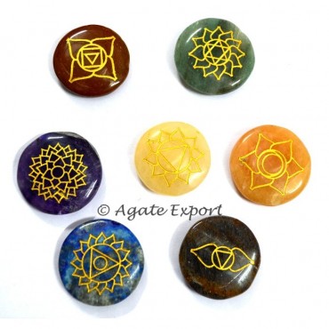 Chakra Engraved Latest Symbol Set