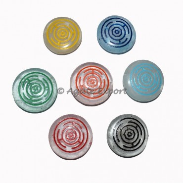 Seven Chakra Colorful Round Rui Set